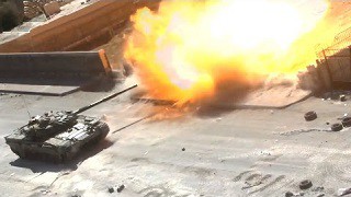 get Hit in Jobar Syria 